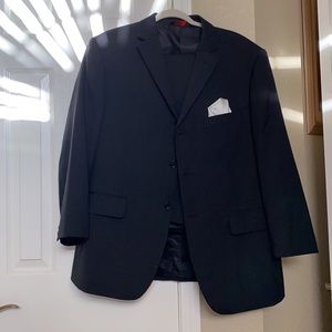 Mens black suit with pants